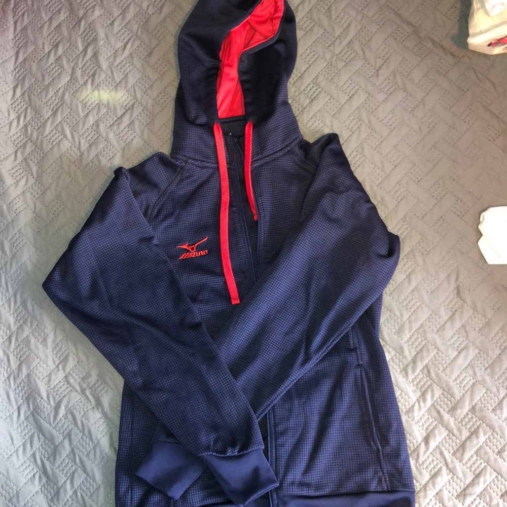 Mizuno performance zip up hoodie